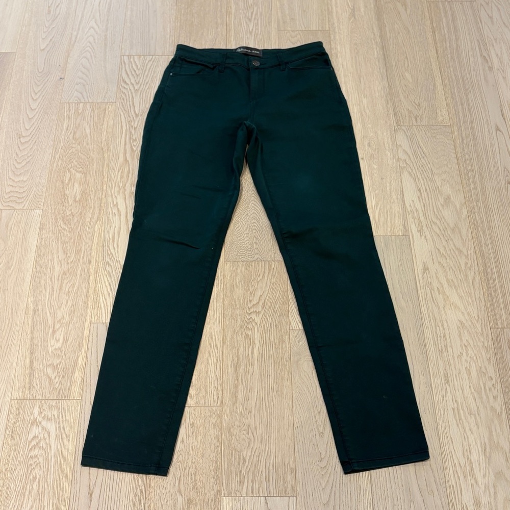 Reitmans Forest Green Skinny Jeans